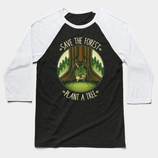 Save the Forest - Plant a Tree Baseball T-Shirt